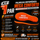Palmilha Ortopédica Mega Conforto Anti-Impacto
