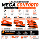 Palmilha Ortopédica Mega Conforto Anti-Impacto