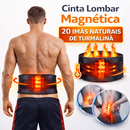 Cinta Lombar Magnética Imãs Turmalina Terapia Alivia Dor Nervo Ciático Costas Auto-aquecimento