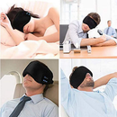 Tapa Olho Máscara Dormir Fone De Ouvido Bluetooth Confortável