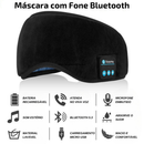 Tapa Olho Máscara Dormir Fone De Ouvido Bluetooth Confortável