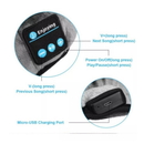 Tapa Olho Máscara Dormir Fone De Ouvido Bluetooth Confortável